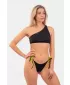 Bandeau kupaći kostim na jedno rame - Top 448 BLACK Nebbia