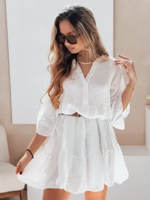 Haljina DSTREET LYVONNE EY2613 BIJELA