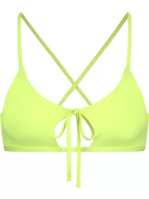 Ženski bikini - gornji dio NORDBLANC NBSSS8211 ŽUTA BOJA