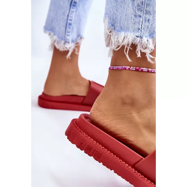  Ženske papuče BIG STAR LL274430 RED Big Star Shoes 