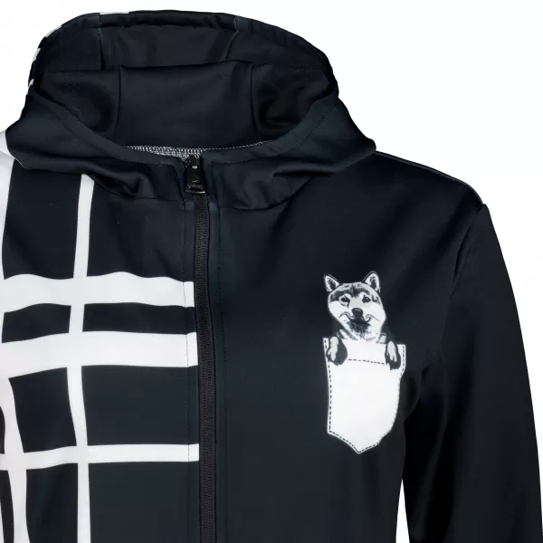  Ženska premium funkcionalna majica s patentnim zatvaračem ALTISPORT VOJ/ALW098MI02 SHIBA 