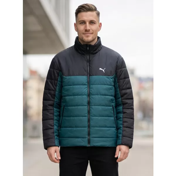 Muška jakna PUMA ESS PADDED JACKET 685210-75 ZELENA 