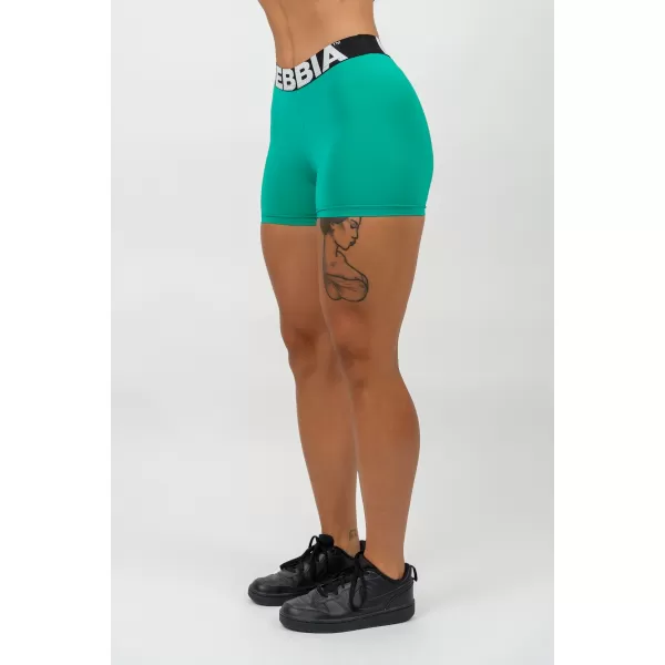  Fitness kratke hlače s visokim strukom GLUTE PUMP 240 GREEN Nebbia 