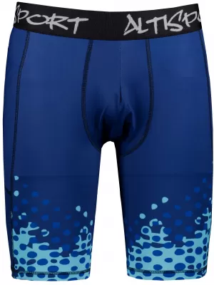 Muške sportske tajice iznad koljena premium ALTISPORT VOJ/ALM109LEG02 KRALJEVSKO PLAVA