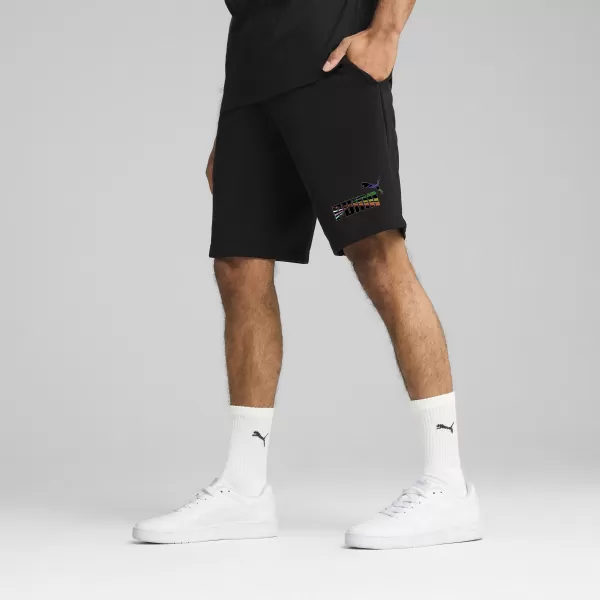  Muške kratke hlače PUMA LOVE UNITED SHORTS 10 TR 684701_01 PUMA CRNA 