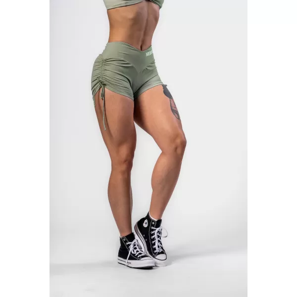  Push-up kratke hlače s vezicama STRONG BEAUTY 429 SVIJETLO ZELENE Nebbia 