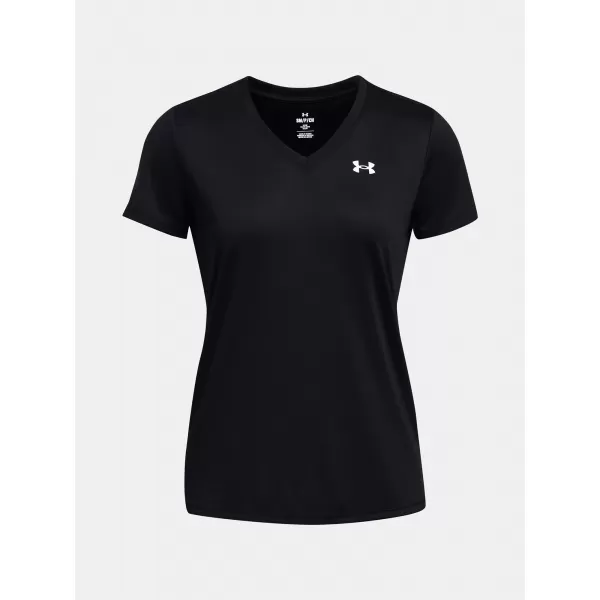  Ženska majica kratkih rukava UNDER ARMOUR TECH SSV- SOLID 1384229-001 CRNA 