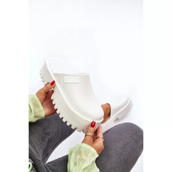  Ženske papuče BIG STAR NN274015 WHITE Big Star Shoes 