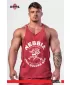 Washed muscle back stringer GOLDEN AGE 791 RED Nebbia