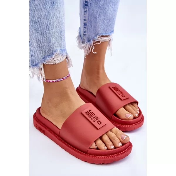  Ženske papuče BIG STAR LL274430 RED Big Star Shoes 