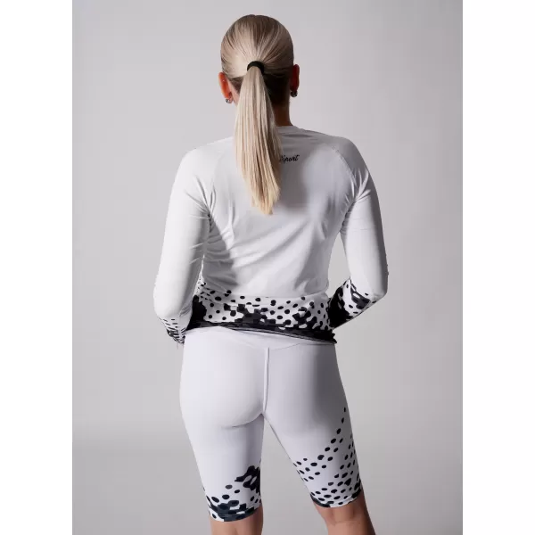  Ženska premium funkcionalna majica dugih rukava ALTISPORT VOJ/ALW109TR03 CRNO-BIJELO 