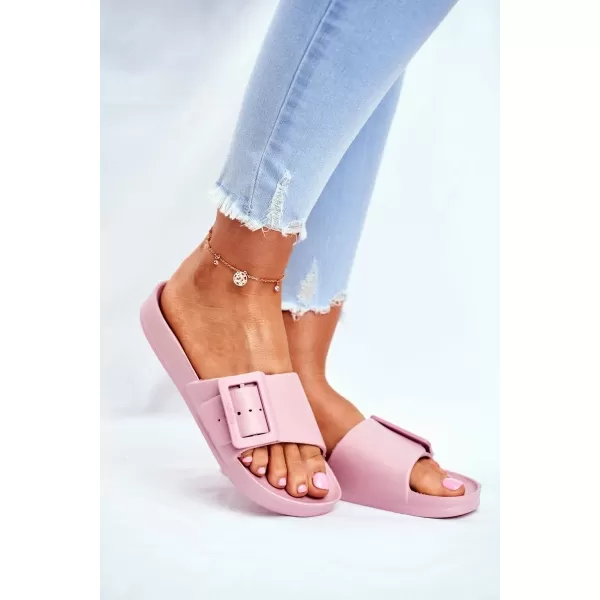  Ženske elegantne papuče BIG STAR FF274A389 PINK Big Star Shoes 