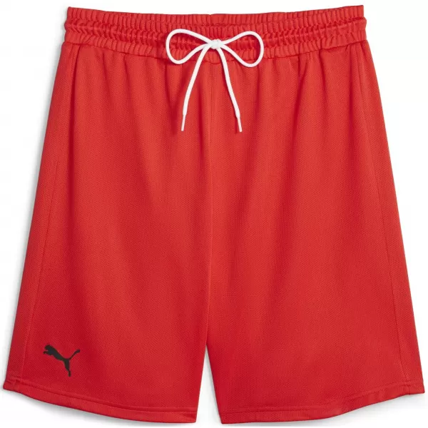  Kratke hlače PUMA HOOPS TEAM PRACTICE SHORT 676641_03 PUMA RED 
