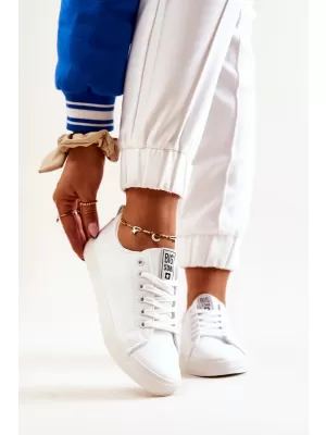 Ženske kožne tenisice BIG STAR JJ274311 WHITE Big Star Shoes