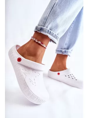 Ženske natikače BIG STAR II275003 WHITE Big Star Shoes