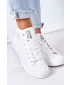 Ženske kožne gležnjače BIG STAR GG274016 WHITE Big Star Shoes