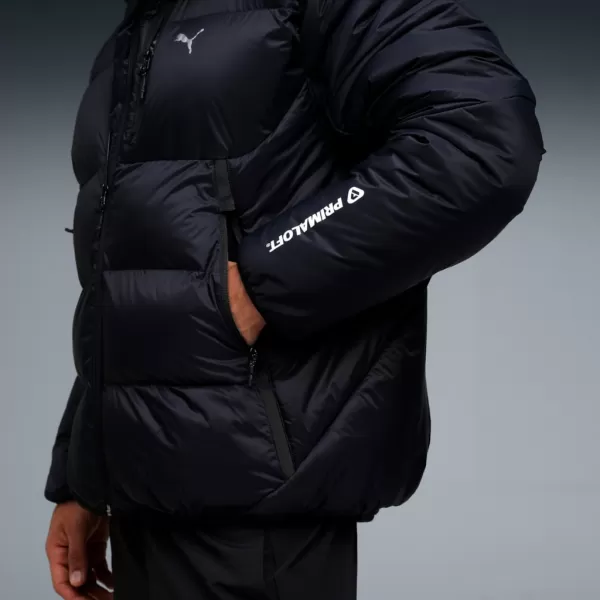  Muška jakna PUMA TECH PRIMALOFT PUFFER JACKET 632165-01 CRNA 