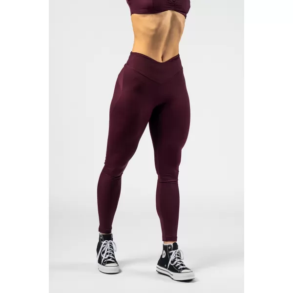  Tajice za oblikovanje sa strukom u obliku slova V STRONG BEAUTY 425 DARK RED Nebbia 