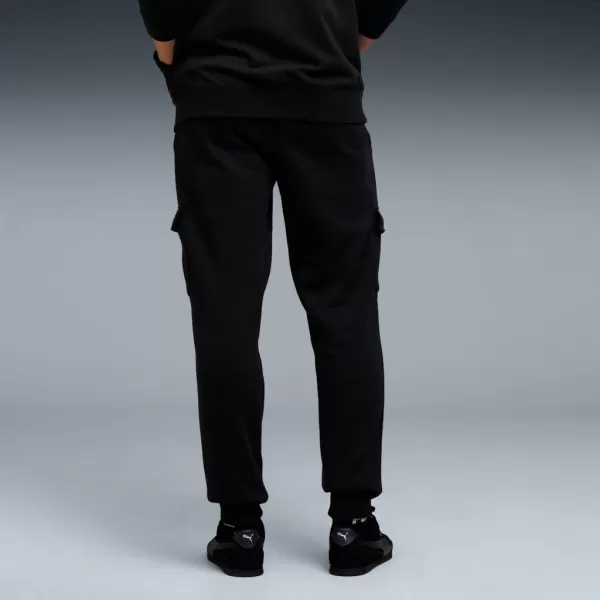  Muške trenirke PUMA ESS CARGO PANTS FL CL 682656-01 CRNA 