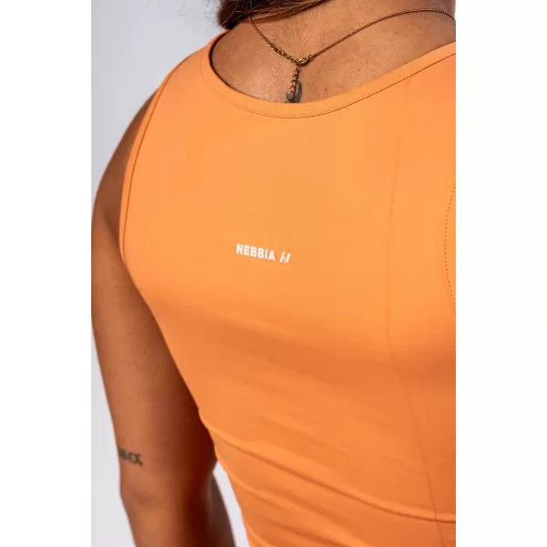  Crop top majica bez rukava CONFIDENCE 476 ORANGE Nebbia 