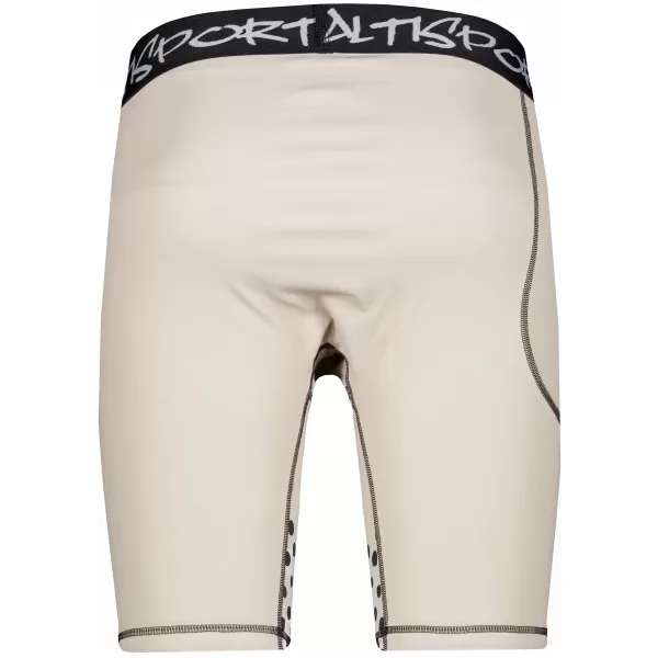  Muške sportske tajice iznad koljena premium ALTISPORT VOJ/ALM109LEG02 SVIJETLOSMEĐA 