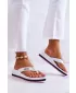 Ženske japanke na klin BIG STAR JJ274A333 WHITE Big Star Shoes