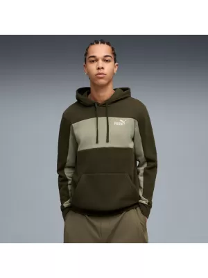 Muški sweatshirt PUMA ESS BLOCK HOODIE FL 684686-82 ZELENA