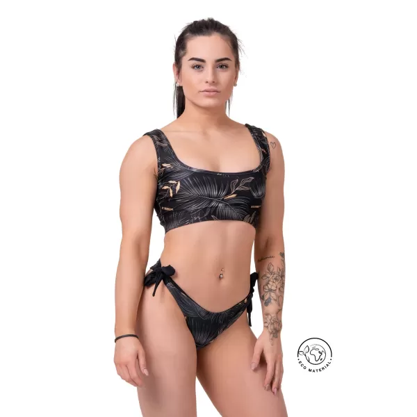  Bikini Active Black - gornji dio bralette 554 VOLCANIC BLACK Nebbia 