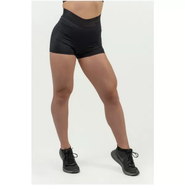  Ženske kompresijske kratke hlače visokog struka INTENSE Leg Day 832 BLACK Nebbia 