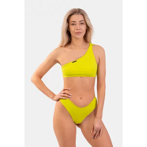  Top bikini bandeau na jedno rame - gornji dio 448 GREEN Nebbia 