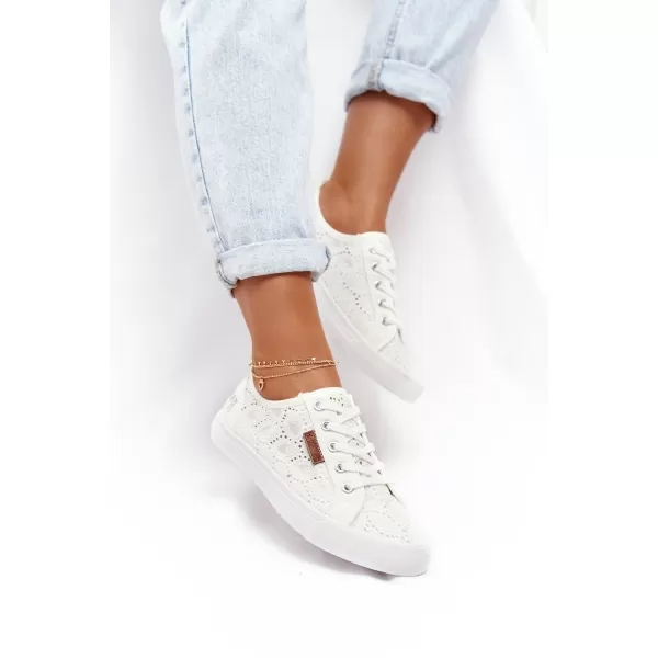  Modne ženske tenisice BIG STAR W274925 WHITE Big Star Shoes 