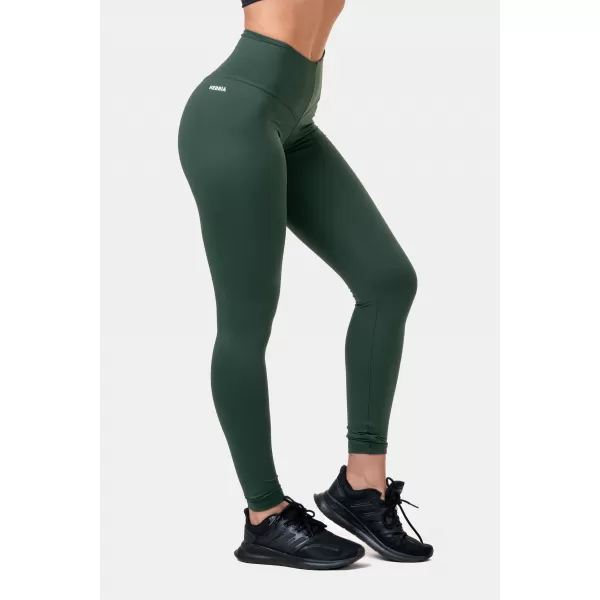  Klasične HERO tajice s visokim strukom 570 DARK GREEN Nebbia 