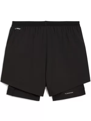 Kratke hlače PUMA M RUN ULTRAWEAVE 2IN1 5"" SHORT​ 526635-01 CRNI
