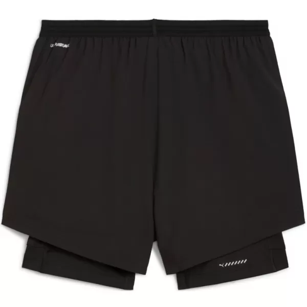  Kratke hlače PUMA M RUN ULTRAWEAVE 2IN1 5"" SHORT​ 526635-01 CRNI 