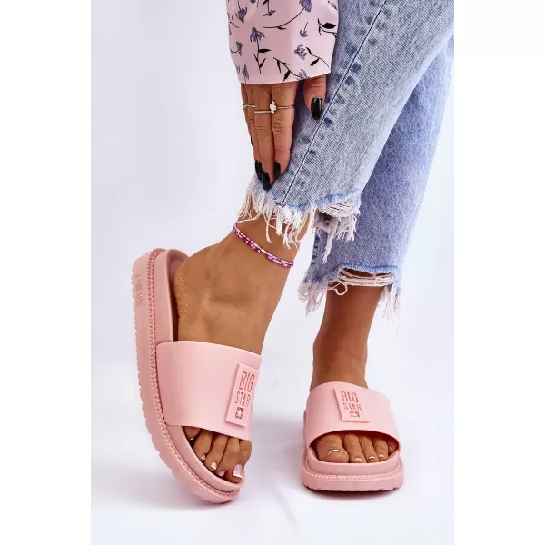  Ženske papuče BIG STAR LL274425 PINK Big Star Shoes 