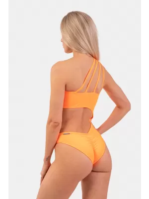 Narančasti asimetrični monokini na jedno rame 458 ORANGE Nebbia