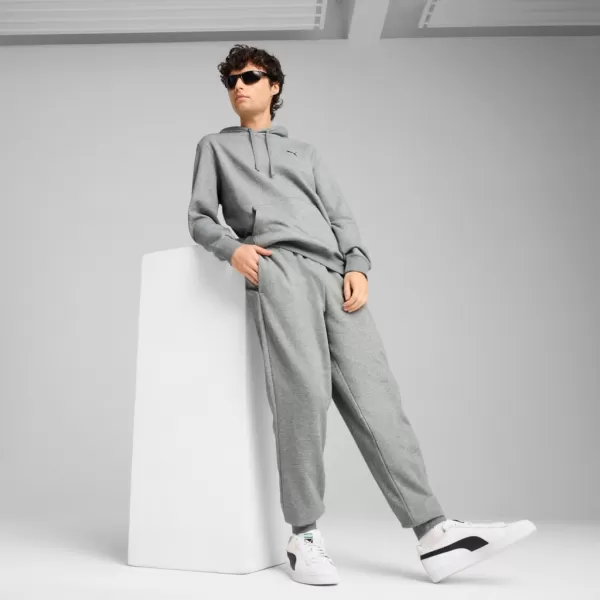  Muške trenirke PUMA ESS SWEATPANTS FL CL 682614-03 SIVA 