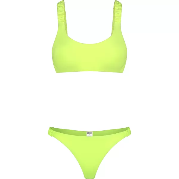  Ženski bikini - gornji dio NORDBLANC NBSSS8209 ŽUTA BOJA 
