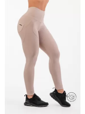 Tajice visokog struka s efektom podizanja Bubble Butt 587 CREAM Nebbia