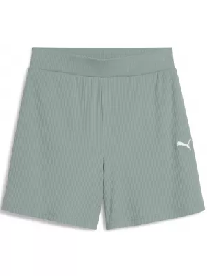 Ženske kratke hlače PUMA ESS ELEVATED SHORTS 685026_30 ZELENI MJESEC