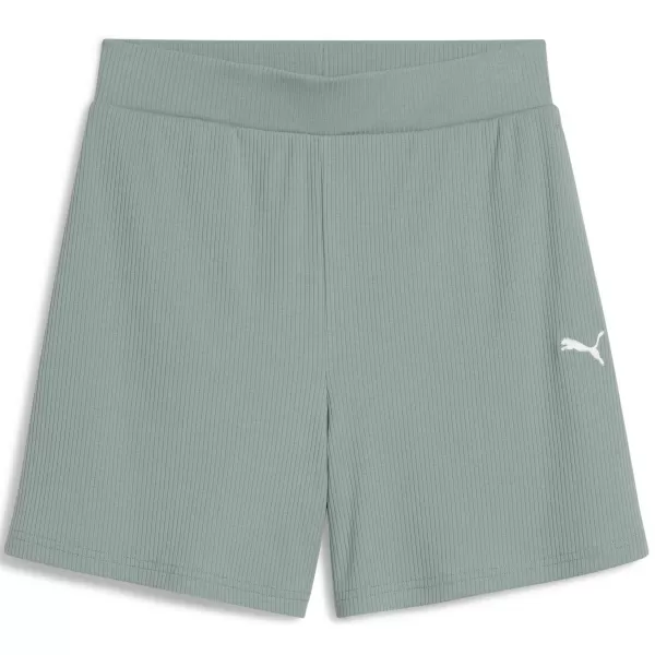  Ženske kratke hlače PUMA ESS ELEVATED SHORTS 685026_30 ZELENI MJESEC 