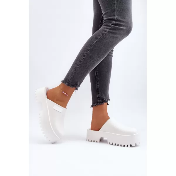  Ženske papuče BIG STAR NN274015 WHITE Big Star Shoes 