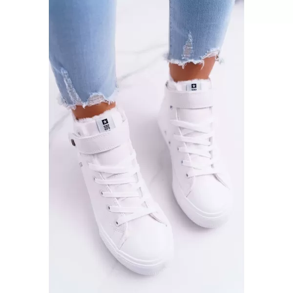  Ženske kožne gležnjače BIG STAR V274541FW WHITE Big Star Shoes 