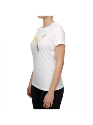 Košulja PUMA ESS METALLIC TEE 684995-52 BIJELA BOJA