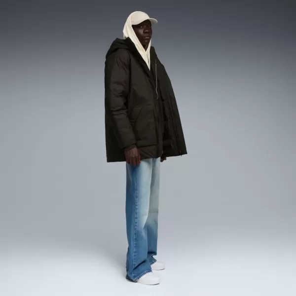  Muška jakna PUMA PROTECTIVE HOODED DOWN PARKA 688380-01 CRNA 