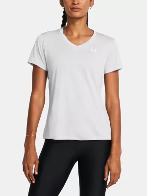 Ženska majica kratkih rukava UNDER ARMOUR TECH SSV- TWIST 1384227-014 SIVA