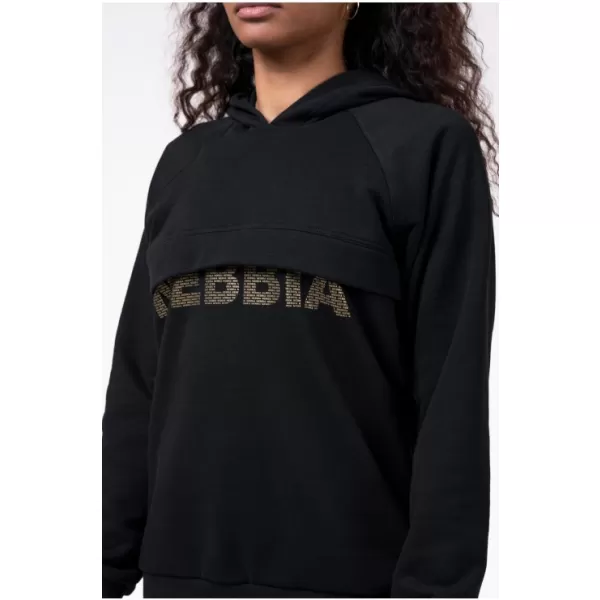  sweatshirt INTENSE FOCUS” 825 BLACK Nebbia 