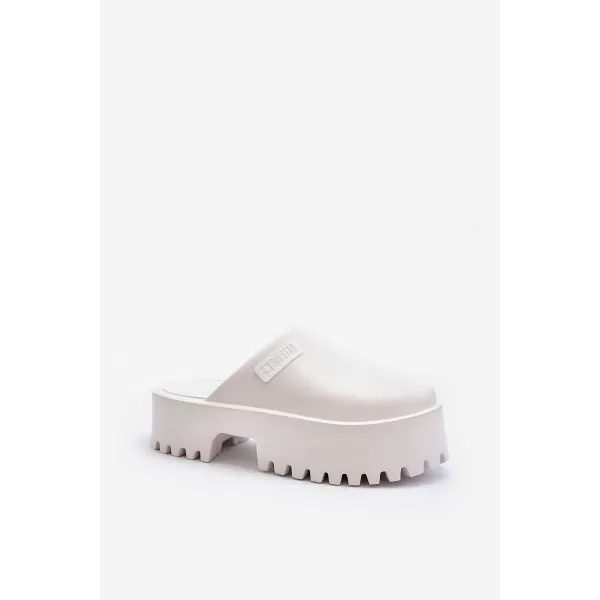  Ženske papuče BIG STAR NN274015 WHITE Big Star Shoes 