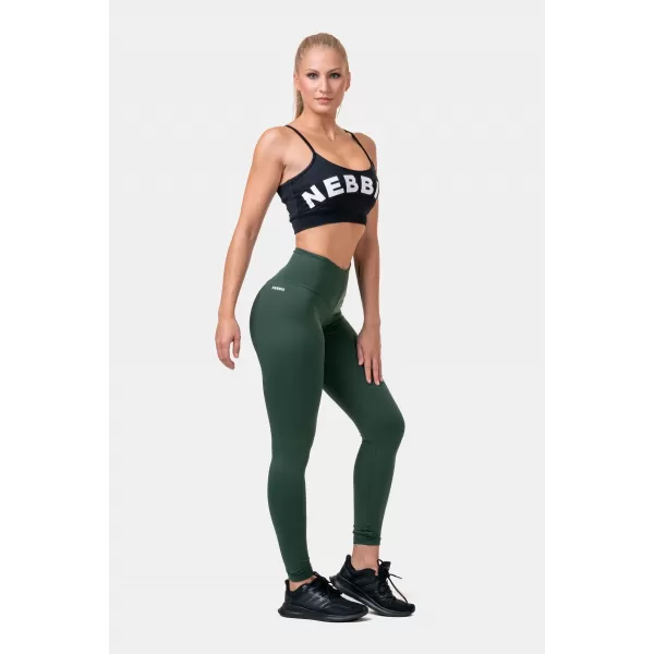  Klasične HERO tajice s visokim strukom 570 DARK GREEN Nebbia 