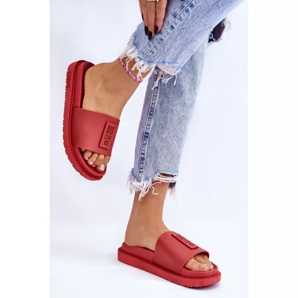  Ženske papuče BIG STAR LL274430 RED Big Star Shoes 